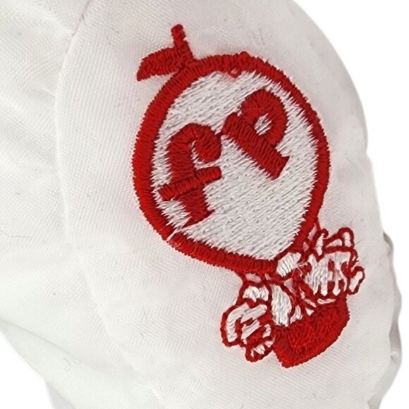 Vintage Fisher-Price Puffalump Gray Christmas Mouse Plush 1987 - Picture 7 of 11